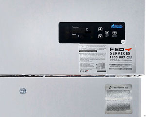 Thermaster SUC1500 3 Door 1500L SS Upright Fridge