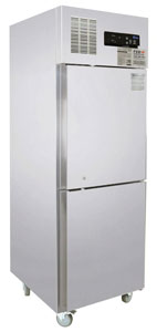 Thermaster SUC500 2 x Half door 500L SS Upright Fridge