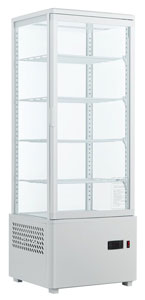 Thermaster TCBD108L Four Sided Countertop Display Fridge