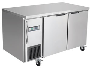 Thermaster TL1200TN Stainless Steel 2 Door 1200mm Workbench Fridge