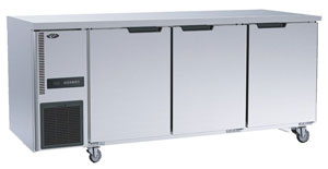 Thermaster TL1800TN-3D SS 3 Door 1800mm Workbench Fridge