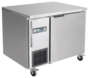 Thermaster TL900TN Stainless Steel Single Door 900mm Workbench Fridge
