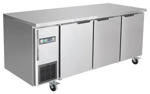 Thermaster TS1800BT-3D SS 3 Door 1800mm Workbench Freezer