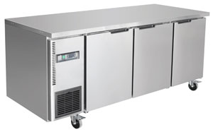 Thermaster TS1800TN-3D SS 3 Door 1800mm Workbench Fridge