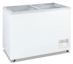 Thermaster WD-520F Glass Sliding Lid Heavy Duty Chest Freezer