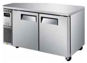 Turboair KUR15-2P-N Undercounter 2 Door Fridge with Bun Pan