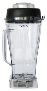 Vitamix VIT-058626 2L Food Prep Container with Lid and Wet Blade Assembly