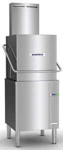 Washtech M2C Passthrough Dishwasher with Heat Recovery Condensor Unit