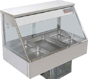 Woodson WCFS23-65 6 x 1/2Gn Pan Straight Glass Cold Food Display