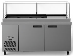 Williams Banksia HSP5 2 Door Preparation Fridge