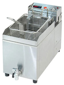 Woodson W.FRSA110 Countertop 11 Ltr Digital Autolift Fryer