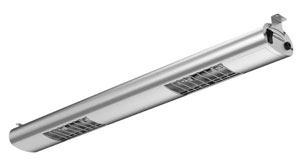 Woodson W.HLE0850.S 850mm Wide Standard Heat Lamp Assembly
