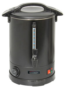Woodson W.URN10B 10 Ltr Hot Water Urn - Black