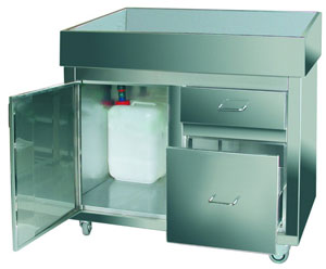 Zumex Z-04901 Large Bottle Display Ice-Well Cabinet