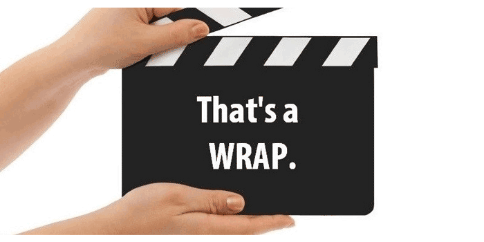 2021, That's a wrap