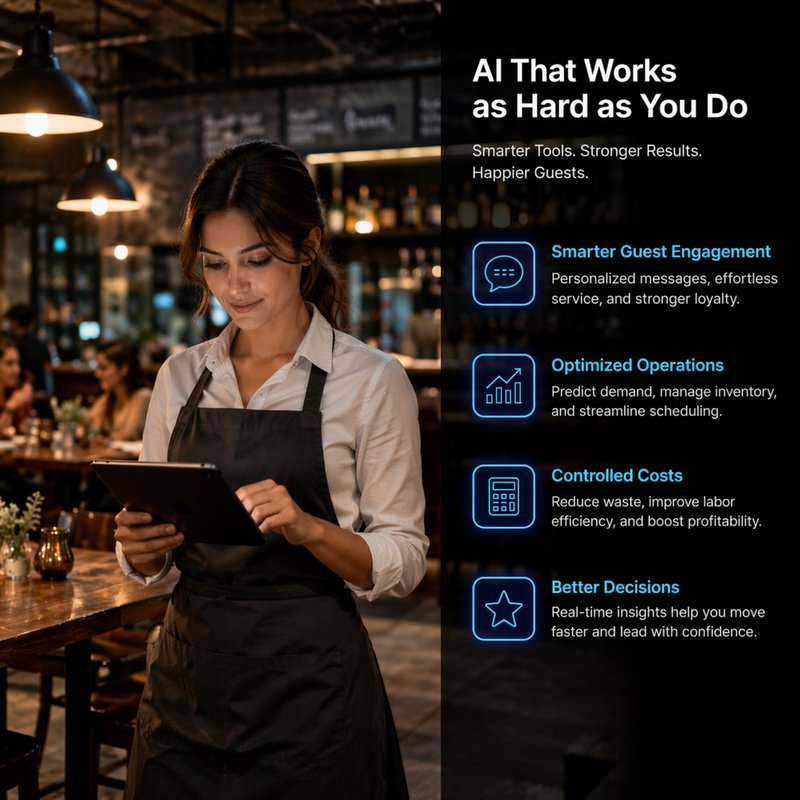 How Restaurants Can Use AI to Engage Guests and Control Costs
