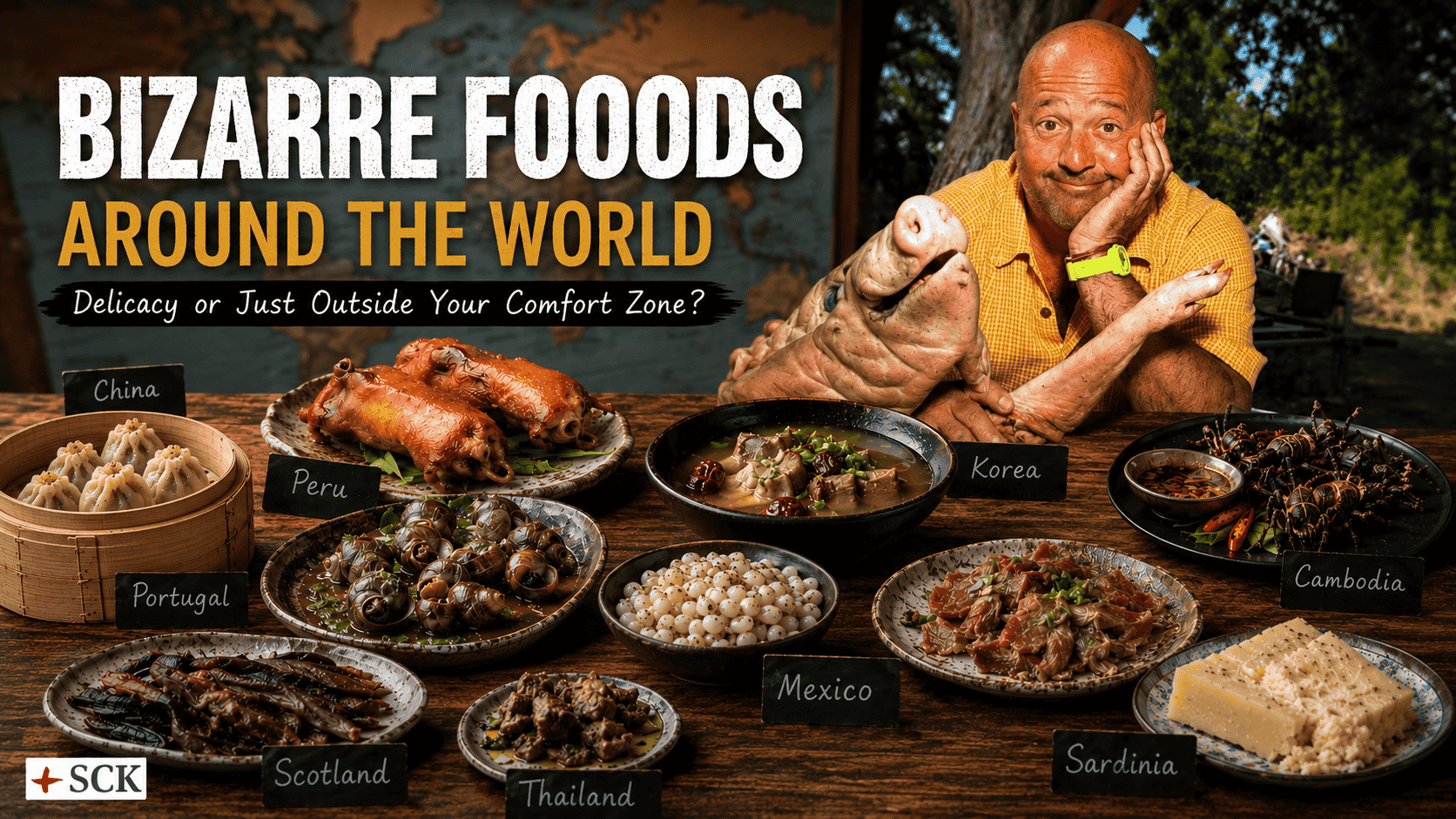 Bizarre Foods Around the World: What Seems Strange to One Culture Is a Delicacy to Another?