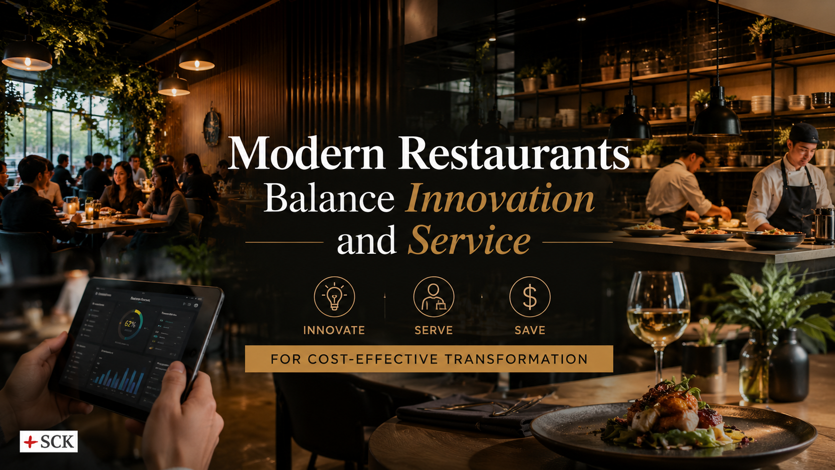 Modern Restaurants Balance Innovation and Service for Cost-Effective Transformation