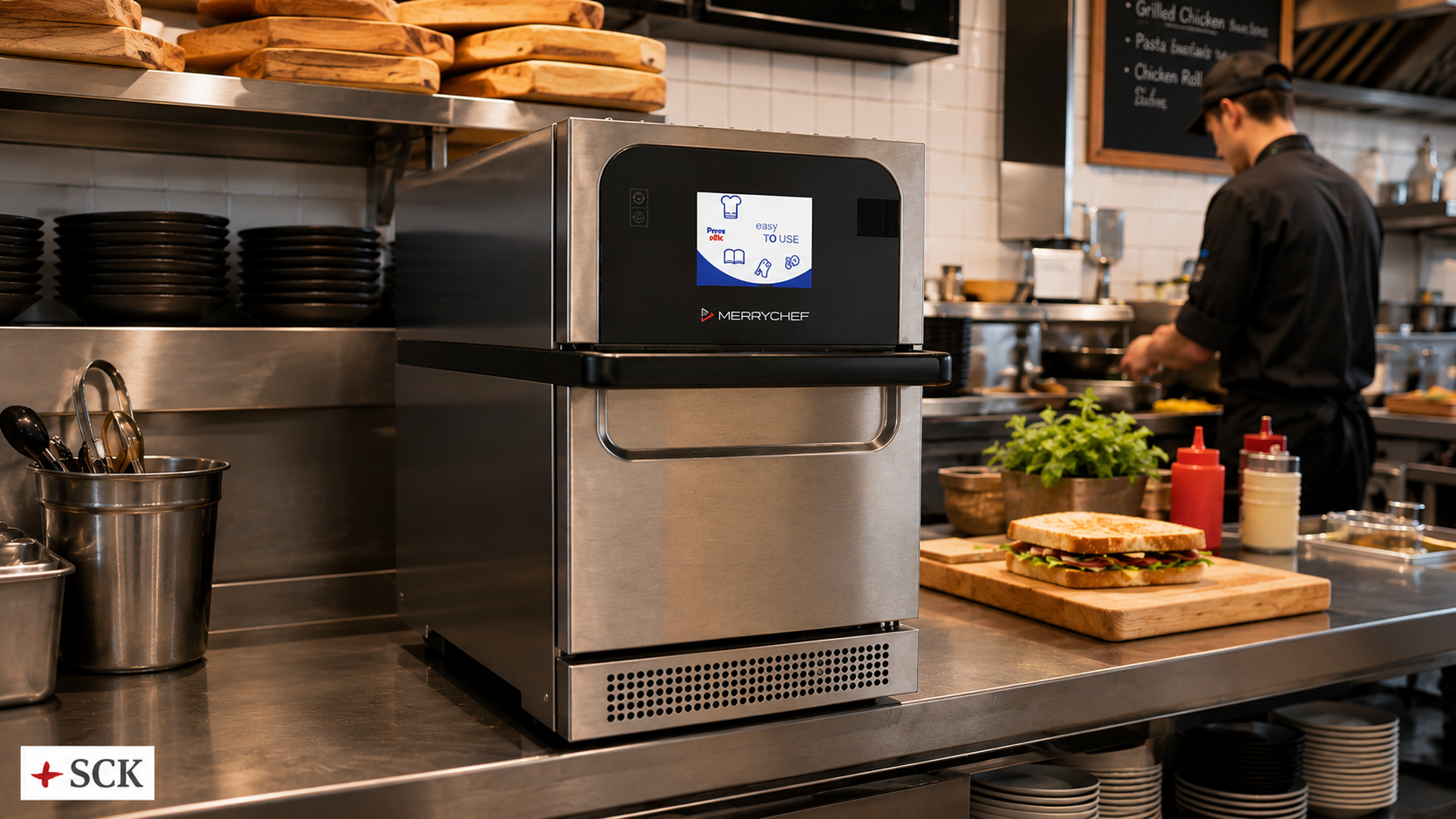 How Can a Commercial High Speed Oven Help Your Kitchen Serve Food Faster? Featuring the Merrychef Eikon e2s