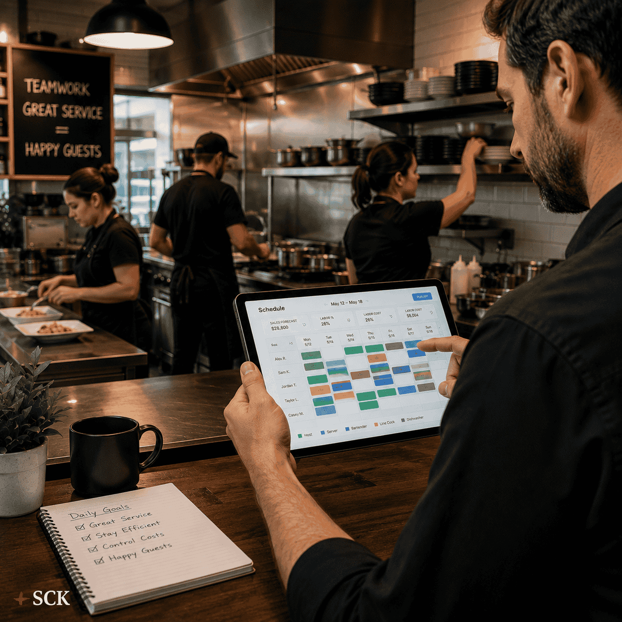 How better scheduling technology helps restaurants control their labor costs
