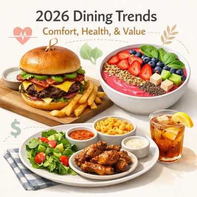 Menu Trends Shift Toward Comfort, Health & Value