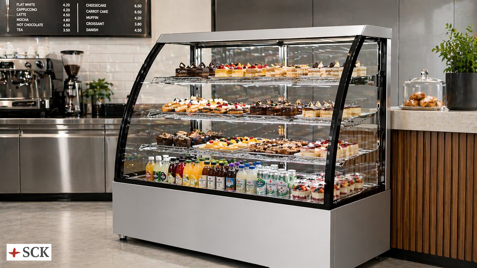 Festive Lincoln Chilled Food Display: The Smart Way to Boost Food Sales in Cafes and Retail