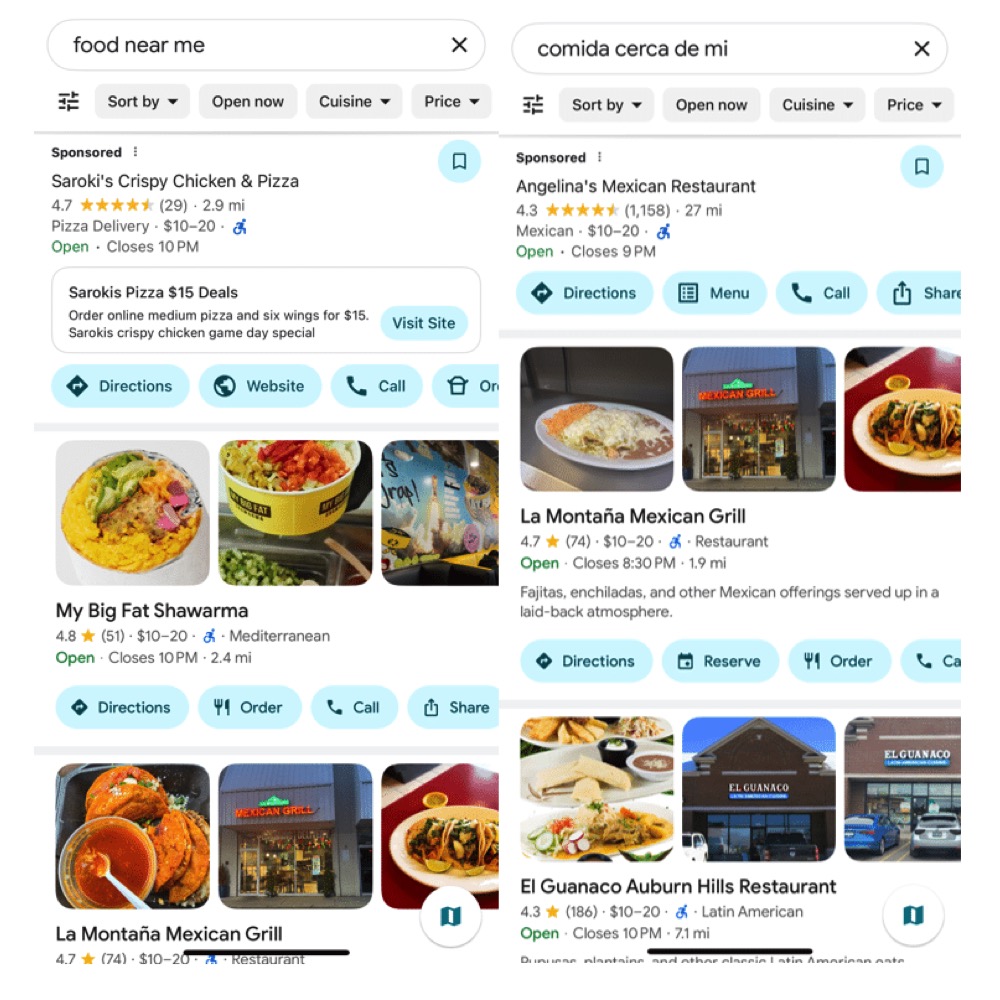 Google search trends every restaurant needs to know in 2025