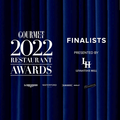 Gourmet Traveller 2022 Restaurant Awards