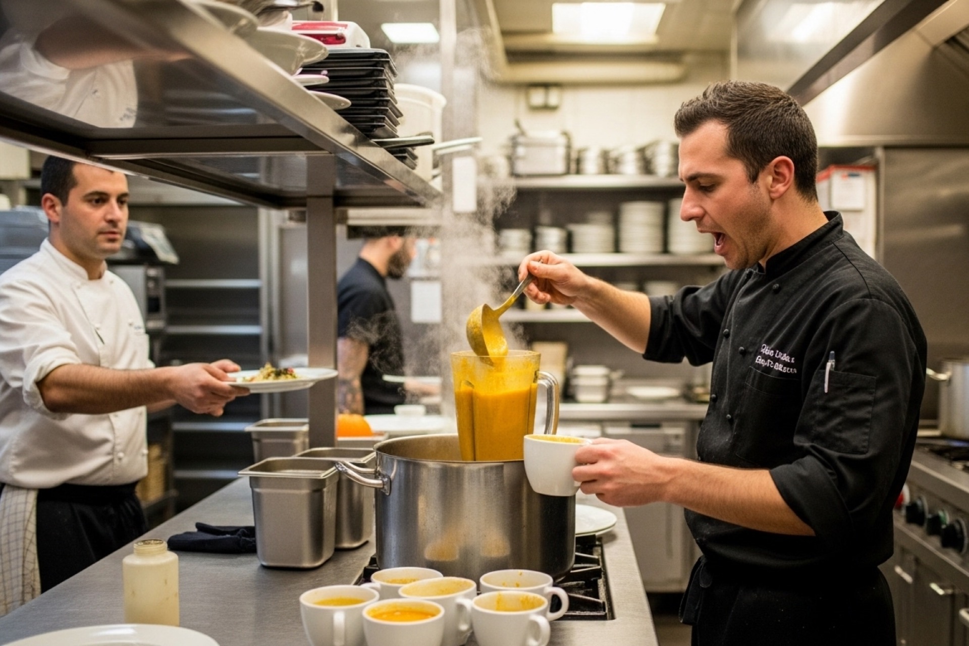 The Day Elise’s Ladle Snapped Mid-Service