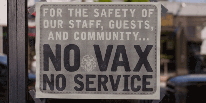 No Jab, No Entry