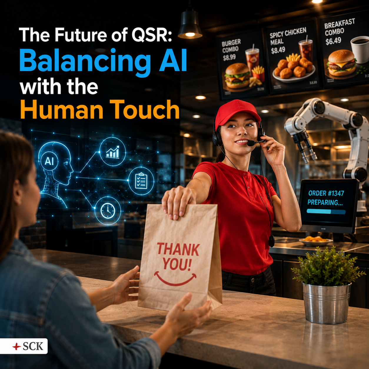 The Future of Quick Service Restaurants: Balancing AI with the Human Touch
