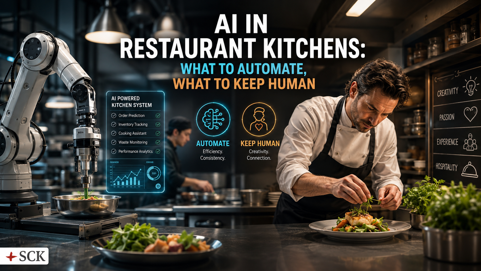 AI in Restaurant Kitchens: What To Automate, What To Keep Human