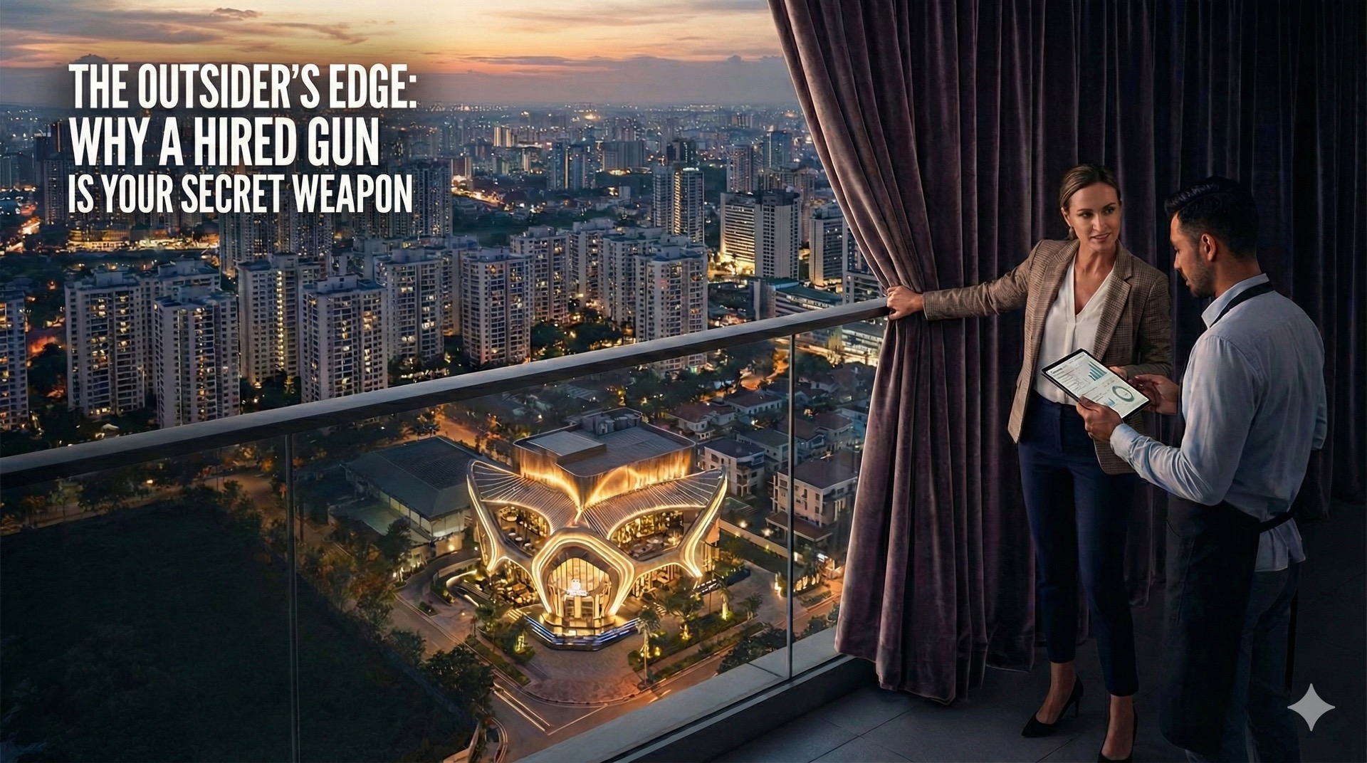The Outsider's Edge: Why a Hired Gun Is Your Secret Weapon