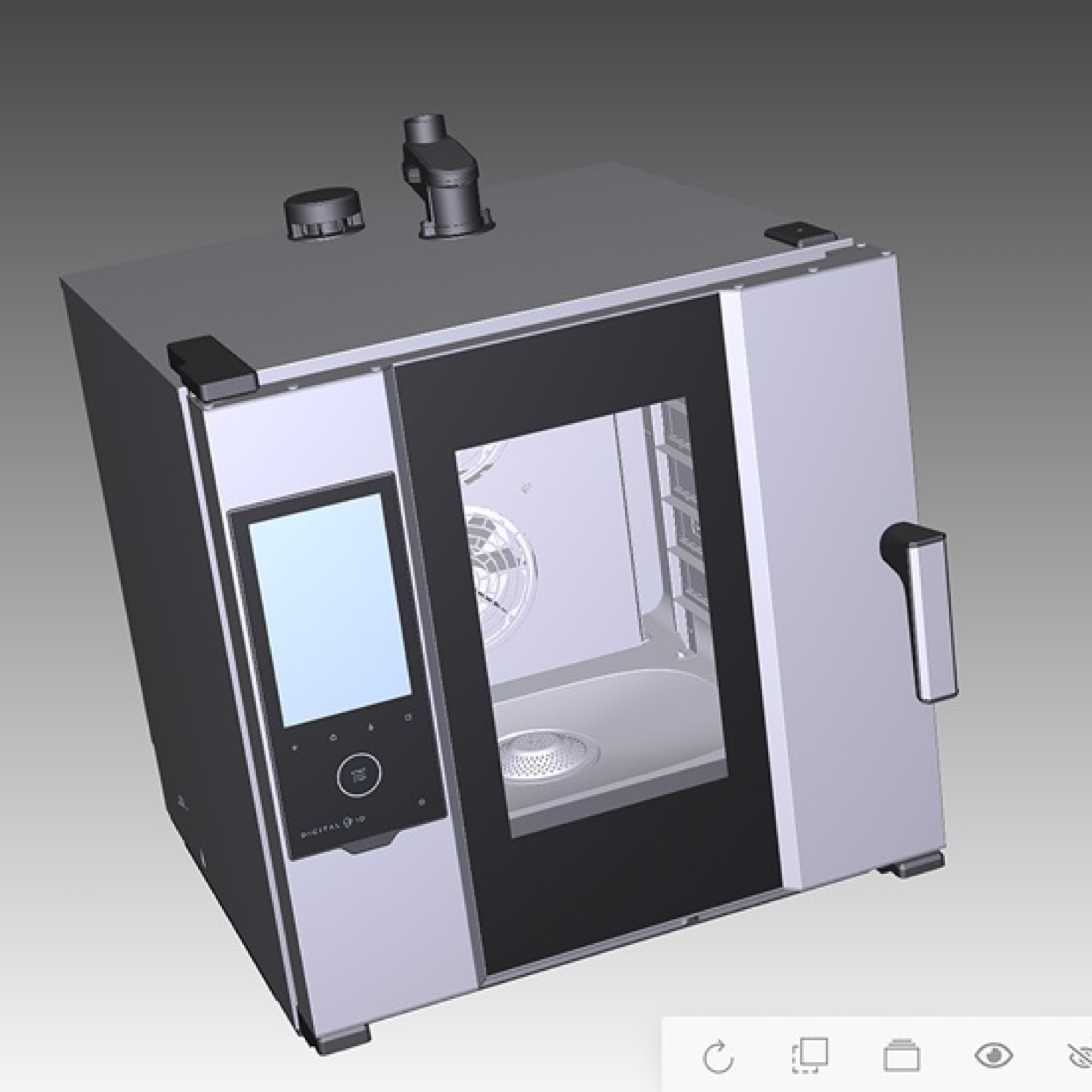 Unox updates digital service area with 3D spare parts tool 