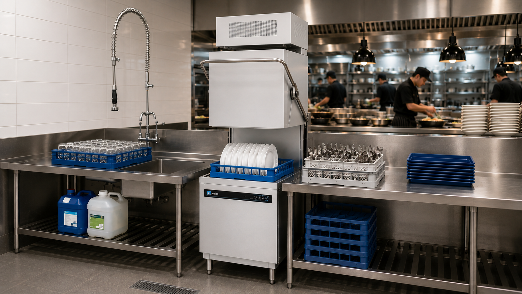 How Do You Choose the Best Pass-Through Commercial Dishwasher for a Busy Restaurant? Featuring the MEIKO UPster H 500 AirBox