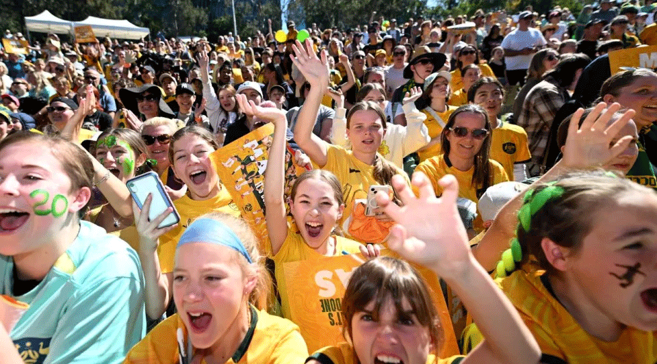 Whopping spend amid Matildas fever