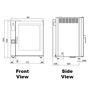 Giorik Movair MTE10XWRT 10 Tray Combi Oven