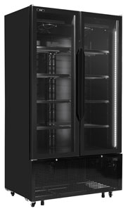 Austral by Hussmann BV1300 W VS 1142L Double Door Vertical Display Chiller