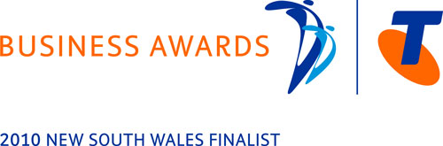 Telstra Business Awards 2010 Finalist for Best Micro Business
