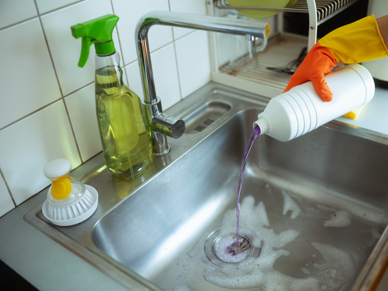 chemical drain cleaners can cause more harm than good