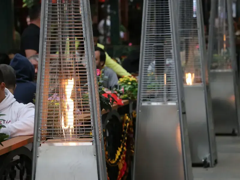 Outdoor Pyramid Gas Heaters