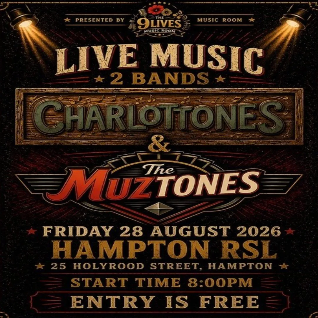 Charlottones & The Muztones @ Hampton Rsl