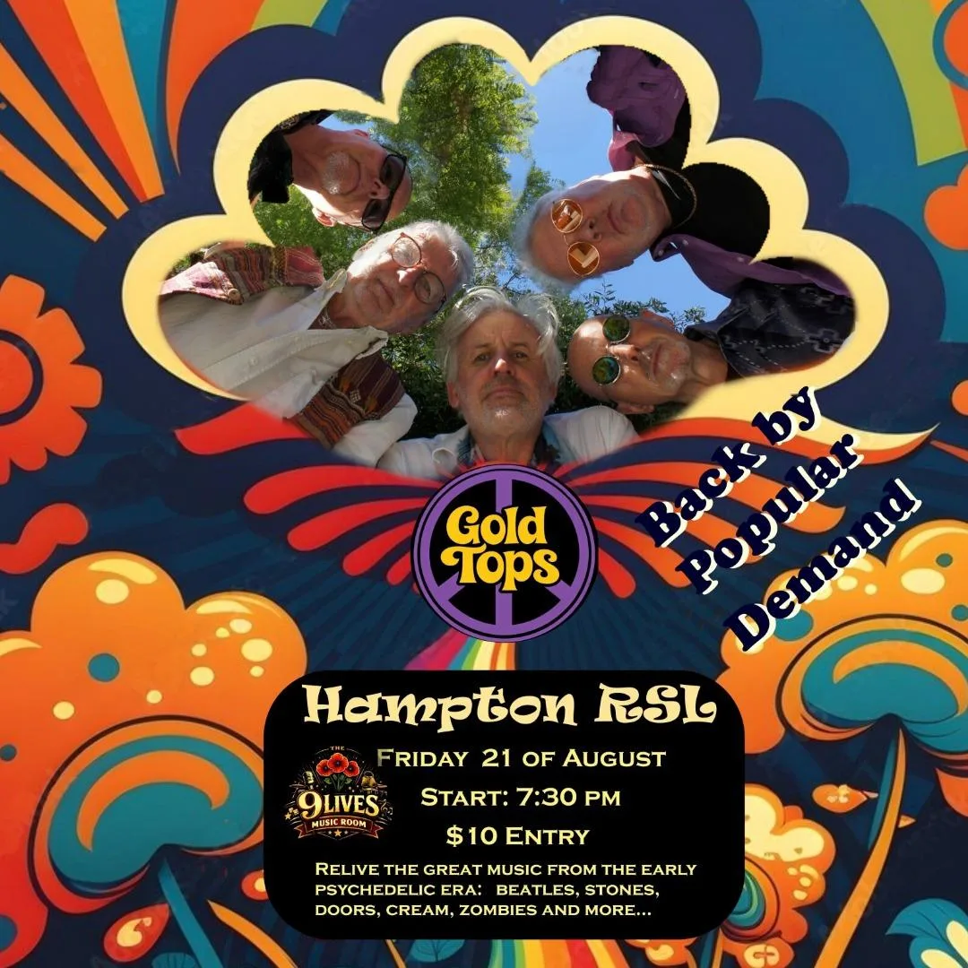 Gold Tops  Live @ Hampton Rsl