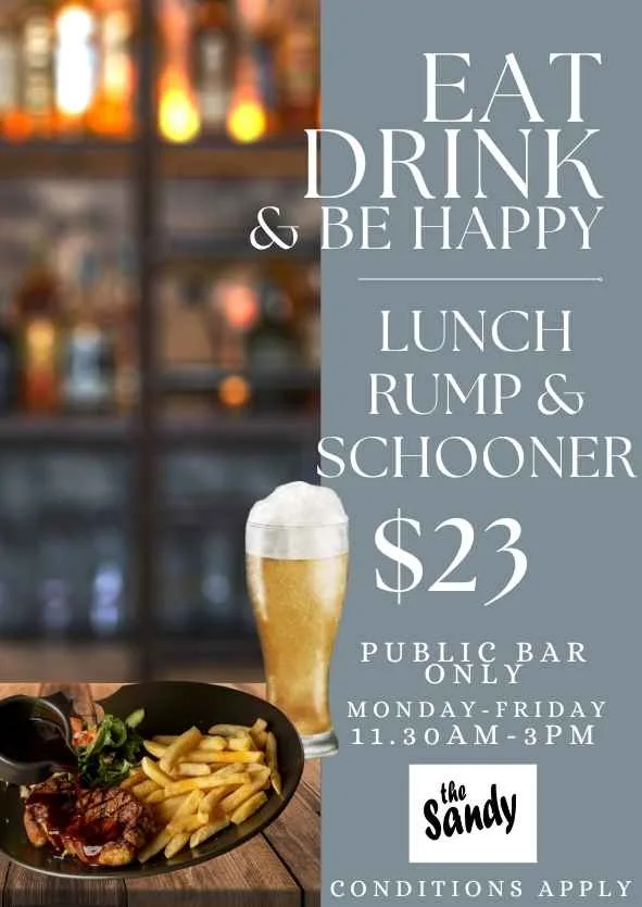 Lunch Rump @ Brighton Beach Hotel