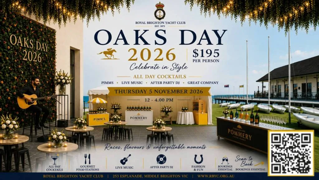 Oaks Day 2026 @ Royal Brighton Yacht Club
