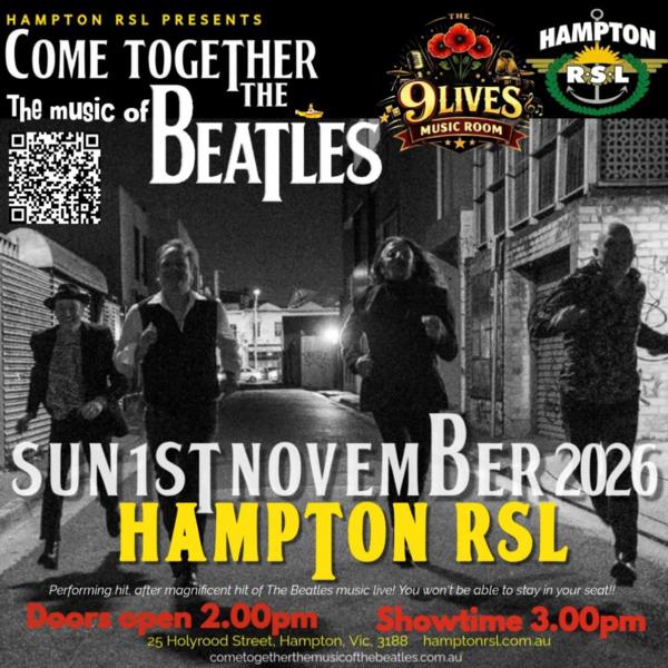 The Beatles   Come Together @ Hampton Rsl