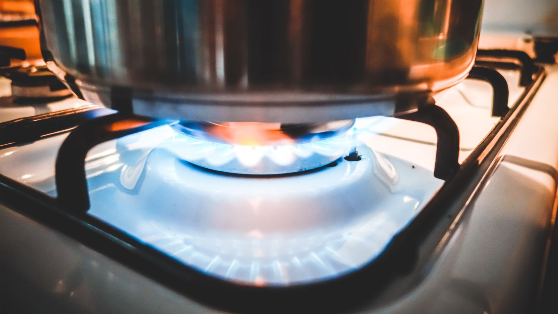 Gas Stove Closeup