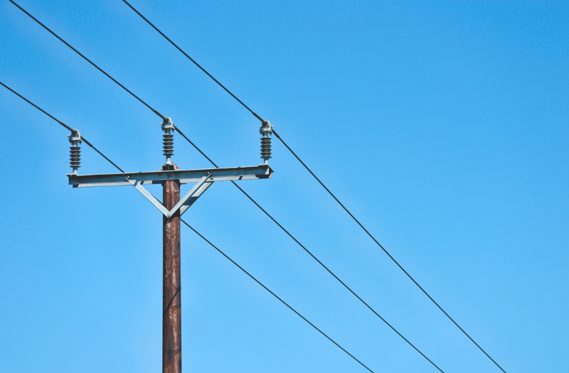 Power Pole and Line