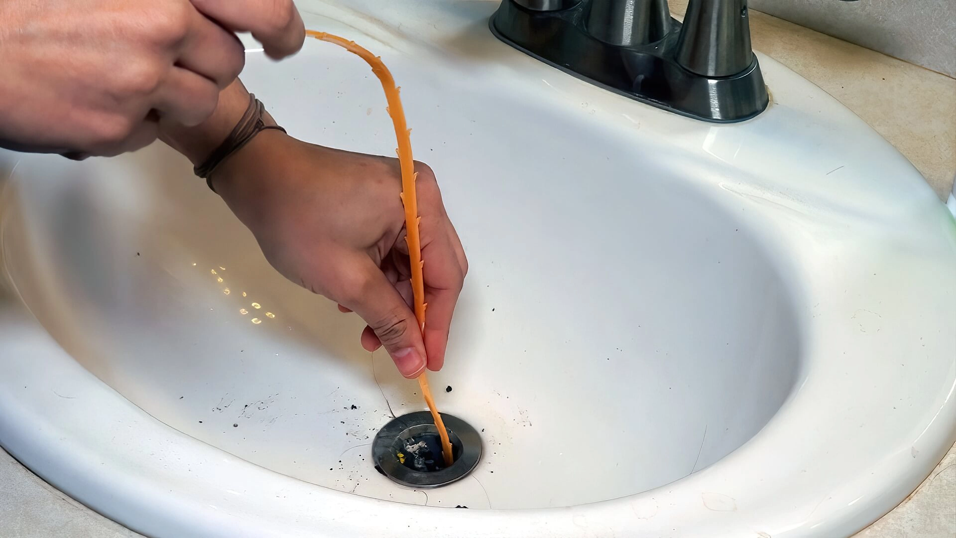 Blocked Bathroom Sinks