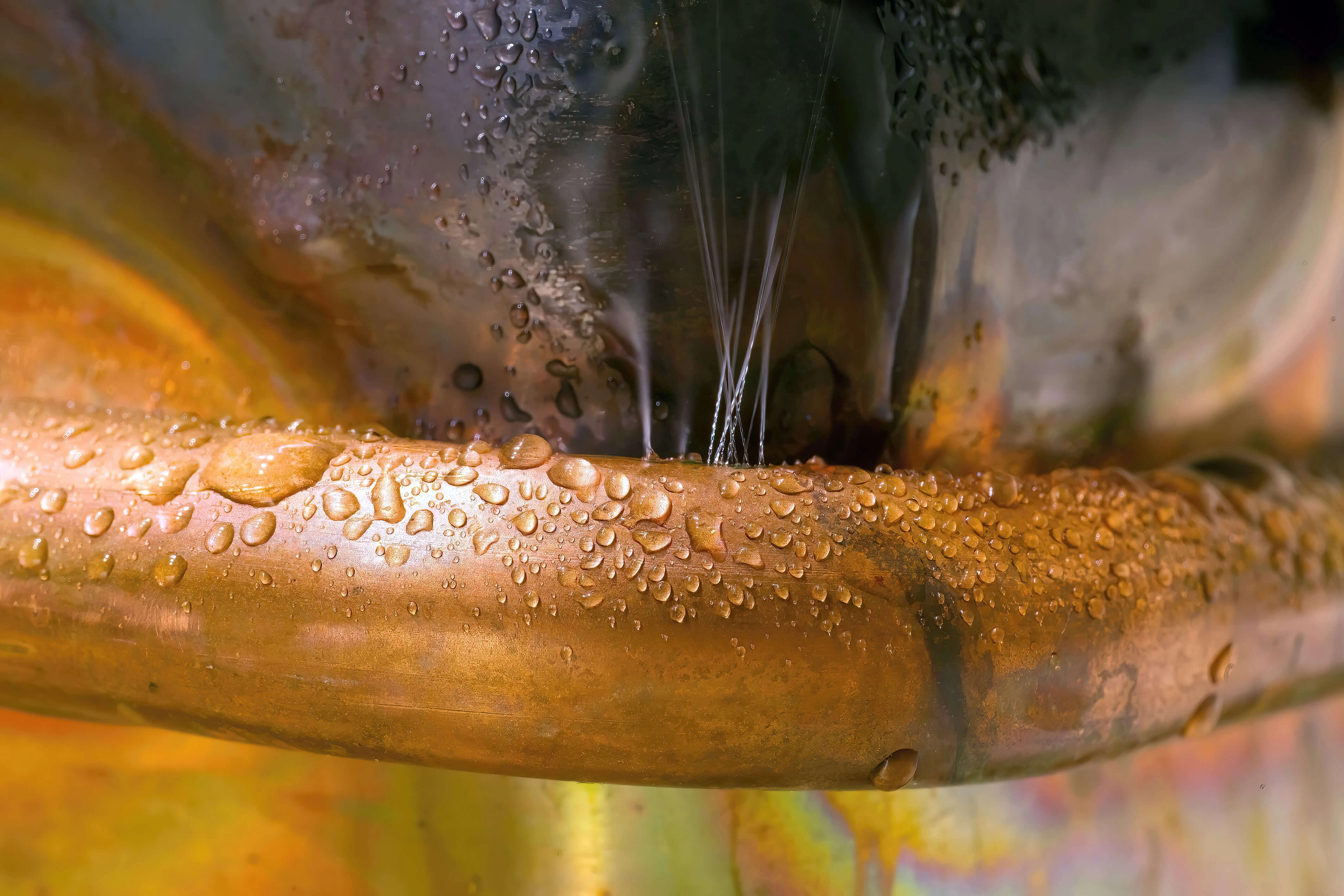Copper Pipe Exploded